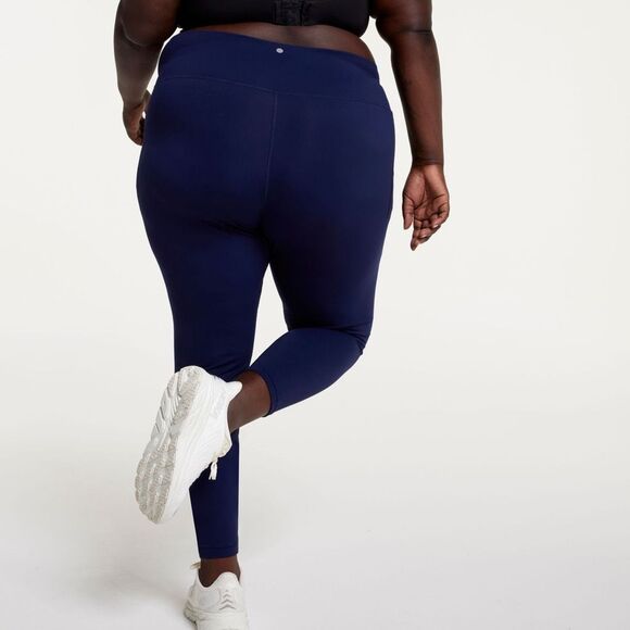 Calia NWT Inspire 7/8 Legging High Rise Opulent Blue - Picture 12 of 13